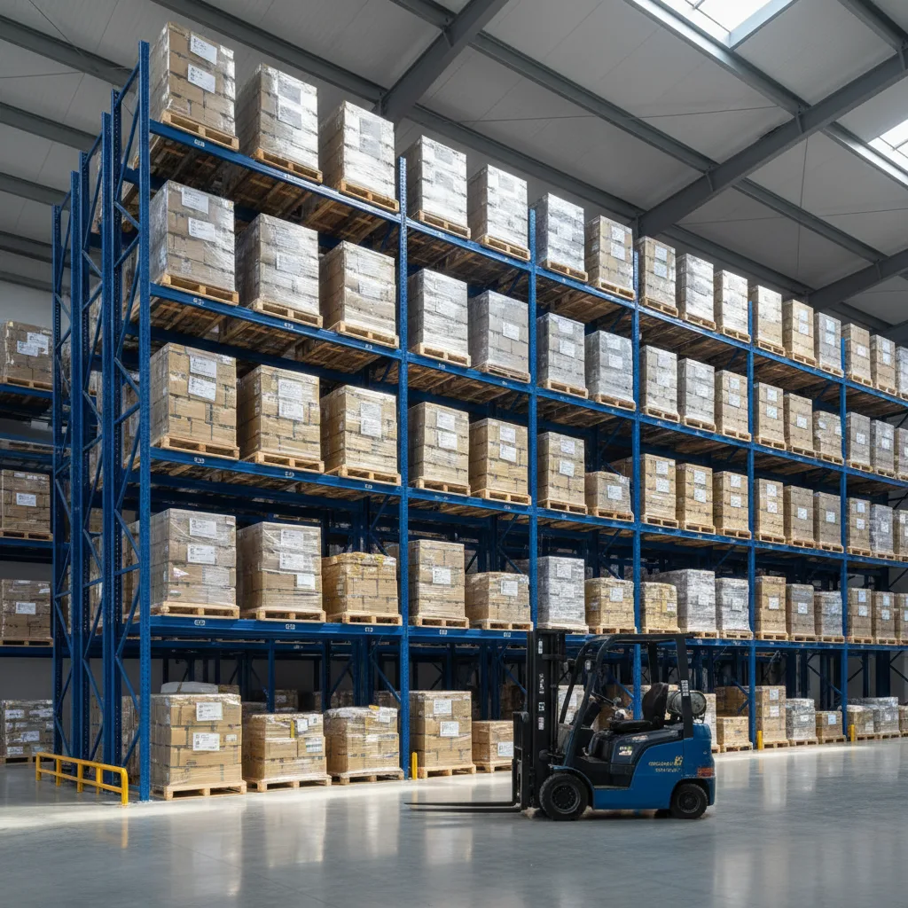 VietPOS Rack hoàn thành kệ selective cho trung tâm logistics tại Bình Dương