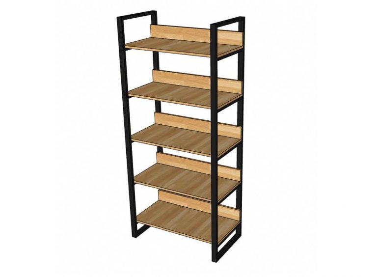 Wooden product display shelves beautiful but simple Việt Đức Trí Group